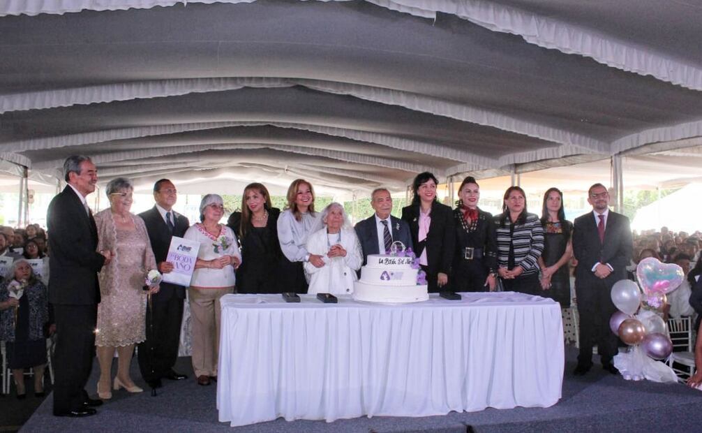 Realizan boda comunitaria en Atizapán de Zaragoza en el Estado de México. Foto: Brenda Martínez/EL UNIVERSAL
