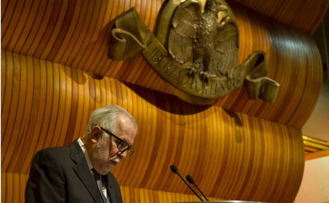 Adelantó que su primera serie de conferencias en El Colegio Nacional versará sobre la etapa siguiente del Congreso Constituyente. FOTO: NTMX.