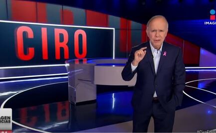 Ciro Gómez Leyva se despide de su noticiero en Imagen TV; esto fue de lo que habló en su último programa