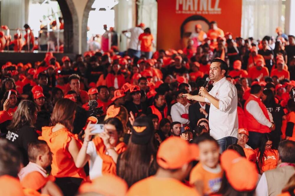 El abanderado de Movimiento Ciudadano, Jorge Álvarez Máynez. Foto: Especial