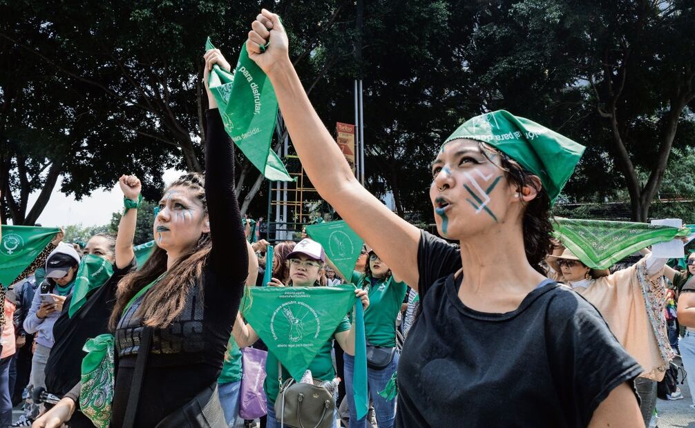 Marea Verde en México. Foto: Yaretzy M. Osnaya / EL UNIVERSAL