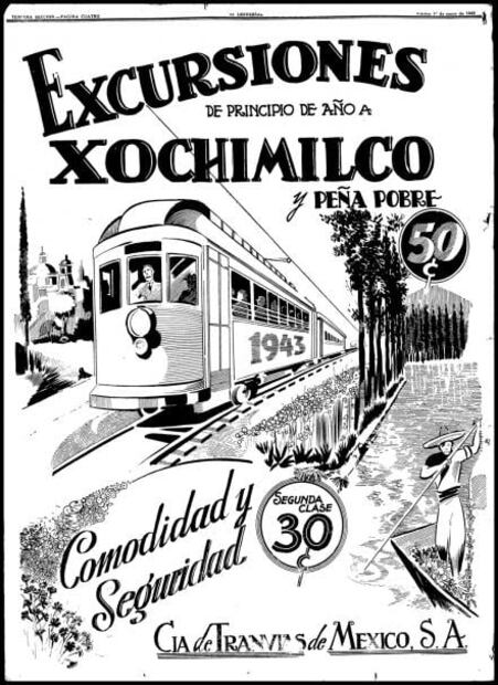 Cuando Dolores del Río fue madrina de una niña en Xochimilco  
