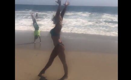 La exgimnasta Nadia Comaneci presume su gran forma física