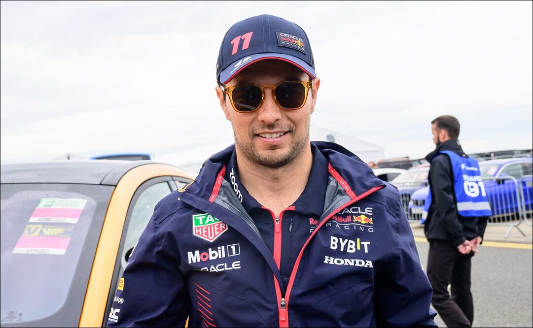 Checo Pérez en Silverstone - Foto: EFE
