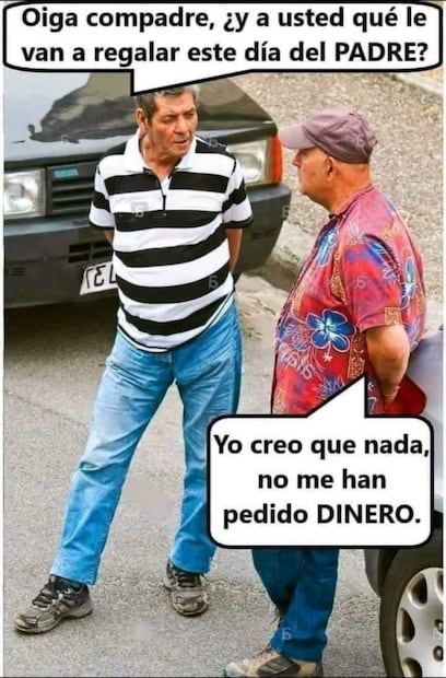 “¡Qué pena, para ustedes no hay canción!”: Los mejores memes por el Día del Padre 2022