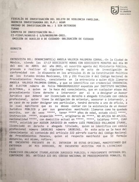 "Él quiere vivir”, asegura hija de Miguel Palmer