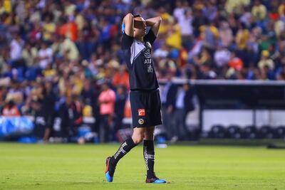 Marchesín sufre en sus últimos momentos en Coapa