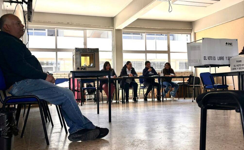 Cambian casillas por paro magisterial; escuelas cerradas obligan a reubicar domicilios en Zacatecas. Foto: Irma Mejía