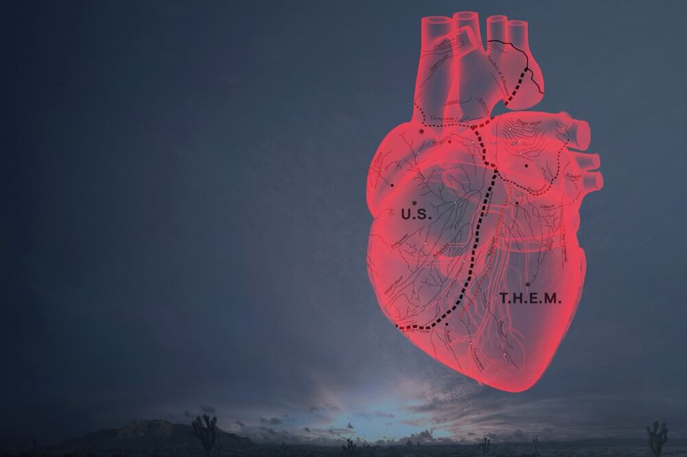 Imagen de la instalación de Alejandro G. Iñárritu, Carne y Arena, que se presentaba en el Centro Cultural Universitario Tlatelolco de la UNAM. La obra volverá a exhibirse a partir del 9 de octubre  (CORTESÍA UNAM)