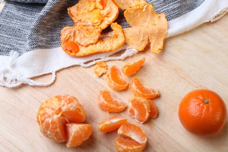 Pela una mandarina en menos de 10 segundos con este truco