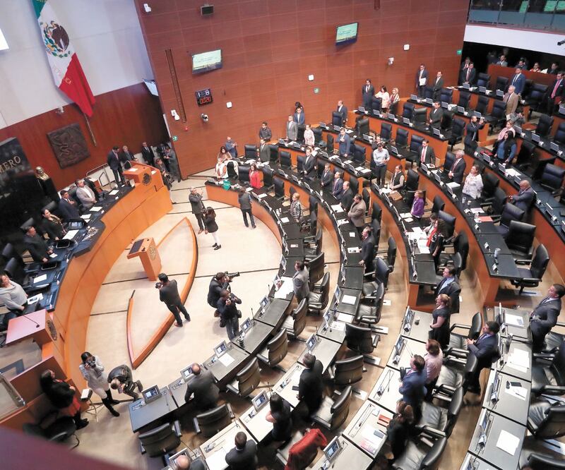 A discusión. Las comisiones de Salud y Estudios Legislativos del Senado analizan la propuesta. Foto/ARCHIVO EL UNIVERSAL
