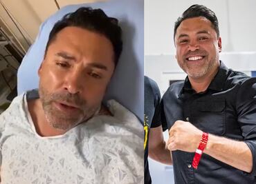 Óscar de la Hoya está hospitalizado por Covid-19