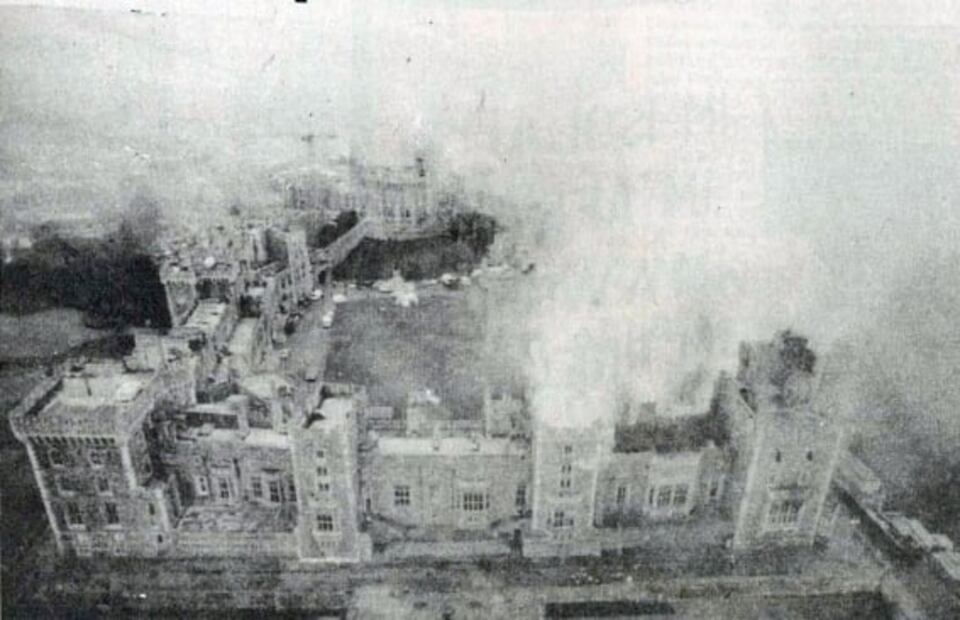 El “año horrible” de la reina Isabel II fue 1992 por varios escándalos y un incendio