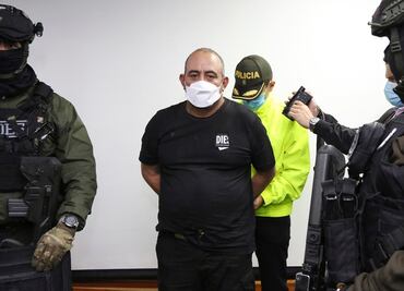 Frenan extradición a EU de "Otoniel", el narco más buscado de Colombia