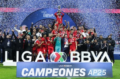 Toluca es bicampeón del futbol mexicano y llega a 12 títulos de Liga MX