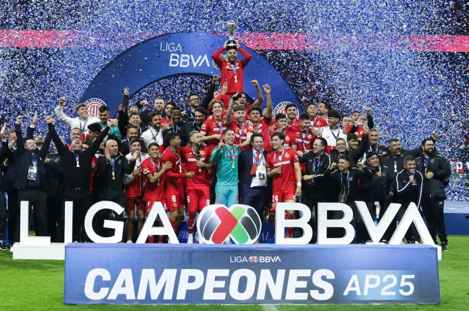 Toluca es bicampeón del futbol mexicano / Foto: Carlos Mejía - EL UNIVERSAL