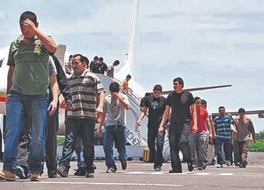 Crecen 266% detenciones de migrantes en México