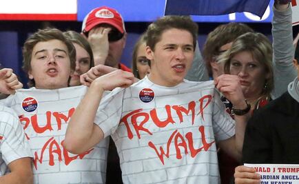 Votantes se oponen a propuesta de Trump sobre construir muro