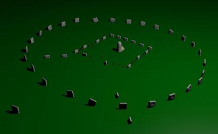 Encuentran un "Stonehenge" cuadrado en Avebury