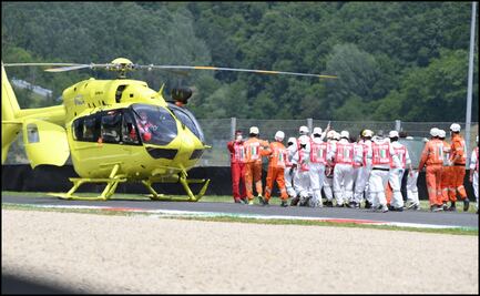 Grave accidente en el GP de Italia del Moto3