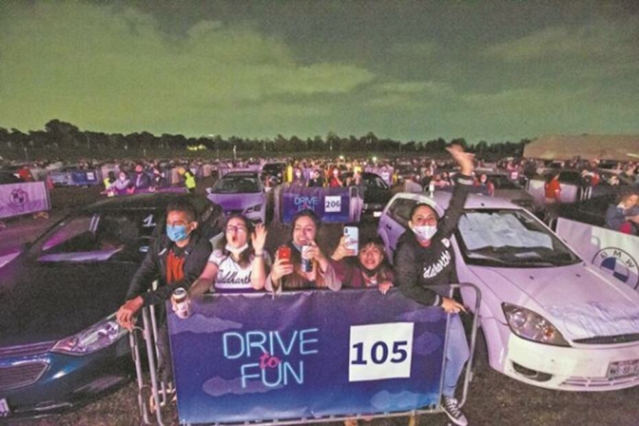 Autoconciertos encienden motores en la era del Covid
