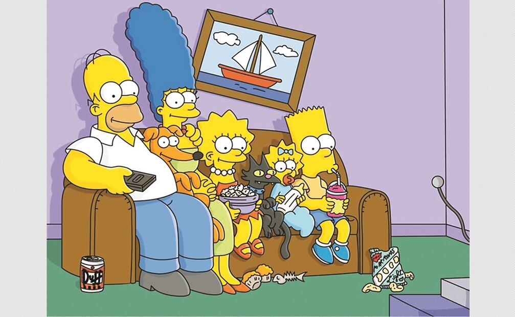 La Inteligencia artificial se encargó de darle vida y ambientar la serie animada en los años 5. FOTO: Archivo