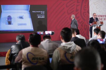 Antes de subastarlas, exhibirán en Los Pinos joyas incautadas al crimen organizado