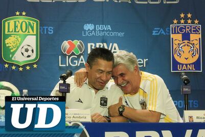 Ignacio Ambriz y Tuca Ferretti guardan la hostilidad en el Día de Medios