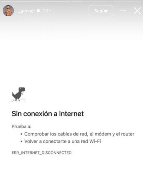 El mensaje de Ángel Garza en redes sociales