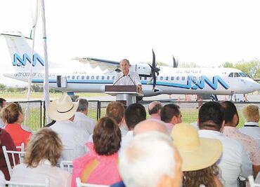 Inauguran conexión aérea CDMX con Tamuín