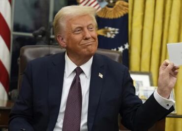 Trump asegura que aranceles a Canadá y México son por drogas e inmigración; niega que sean presión para negociar el T-MEC
