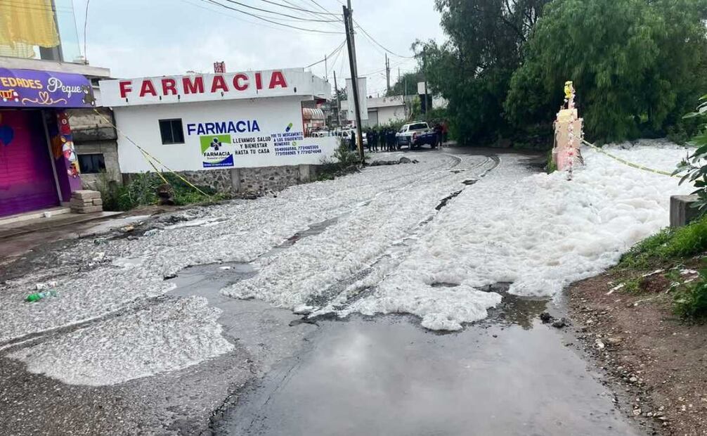 Desborda del río salado y río Tula en Hidalgo (22/06/2025). Foto: Especial