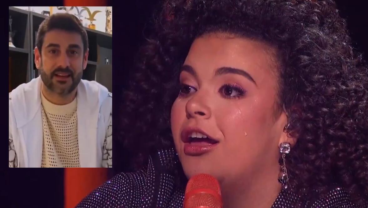 Lucero Mijares, emocionada por los halagos de Melendi.