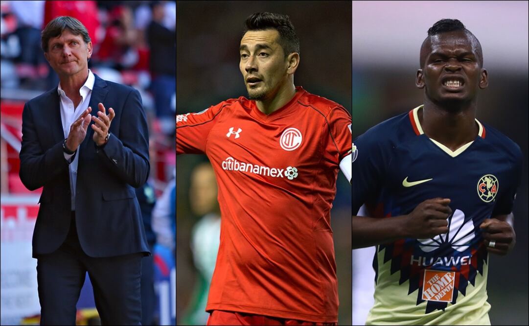 Imago7. Hernán Cristante, Rubens Sambueza y Darwin Quintero