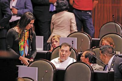 Votos en falso y gritos de izquierda aderezan Congreso