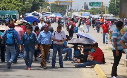 Suman 5 días de paro y bloqueos de CNTE en Oaxaca
