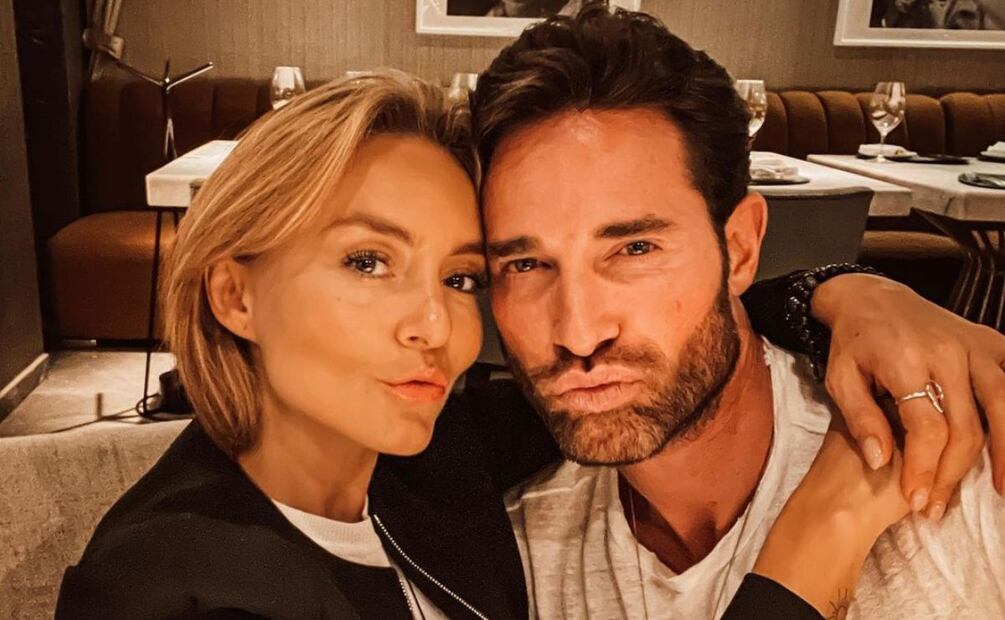 Angelique y Sebastián. Fuente: Instagram @sebastianrulli