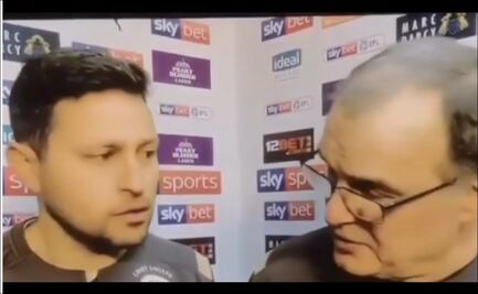 Bielsa se pelea con su traductor en plena entrevista