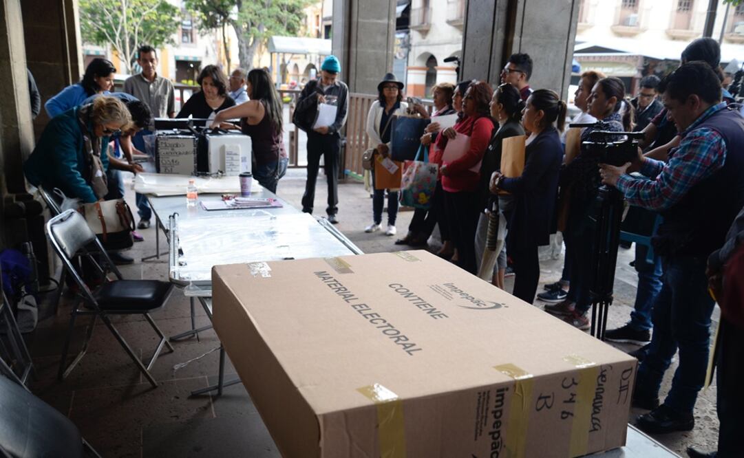 Inicio de jornada electoral en Cuernavaca, Morelos Foto. EFE