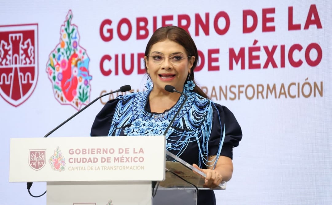 Clara Brugada promete nueva Utopía en la Merced. Foto: Karla Guerrero / EL UNIVERSAL