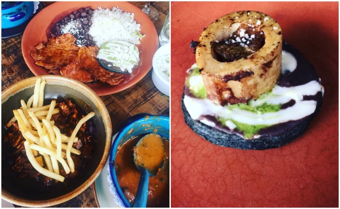 Comida corrida y sopecito de tuétano en Comedor Jacinta (foto: Natalia de la Rosa)