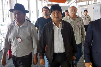 En Argentina, Evo Morales comienza reuniones rumbo a elecciones en Bolivia