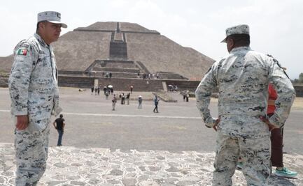 Teotihuacán reabre sus puertas tras ataque; instalan operativo con elementos de GN, Policía Auxiliar y custodios del INAH