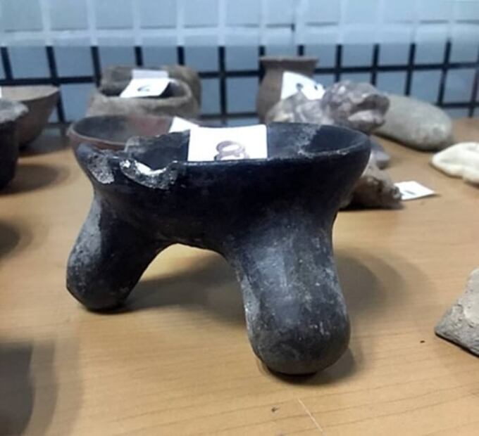 Aseguran 93 piezas arqueológicas que se vendían ilegalmente en tianguis de la Doctores