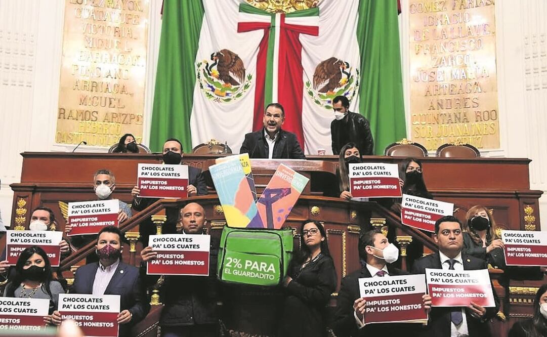 El PAN local consideró que la verdadera lealtad a la gente se demuestra al votar el presupuesto. Foto: ESPECIAL
