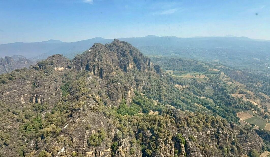 Los cinco incendios considerados en el “Complejo Tepoztlán” han sido controlados al 100% y liquidados en un porcentaje de entre 90 y 95, el jueves 17 de abril de 2025. Foto: cortesía Desarrollo Sustentable Morelos