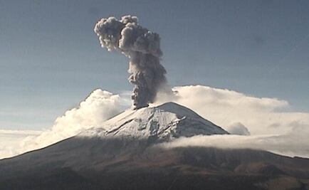 Se cumplen 23 años de que el Popocatépetl reanudó su actividad volcánica