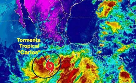 Prevén que "Carlos" sea huracán el sábado