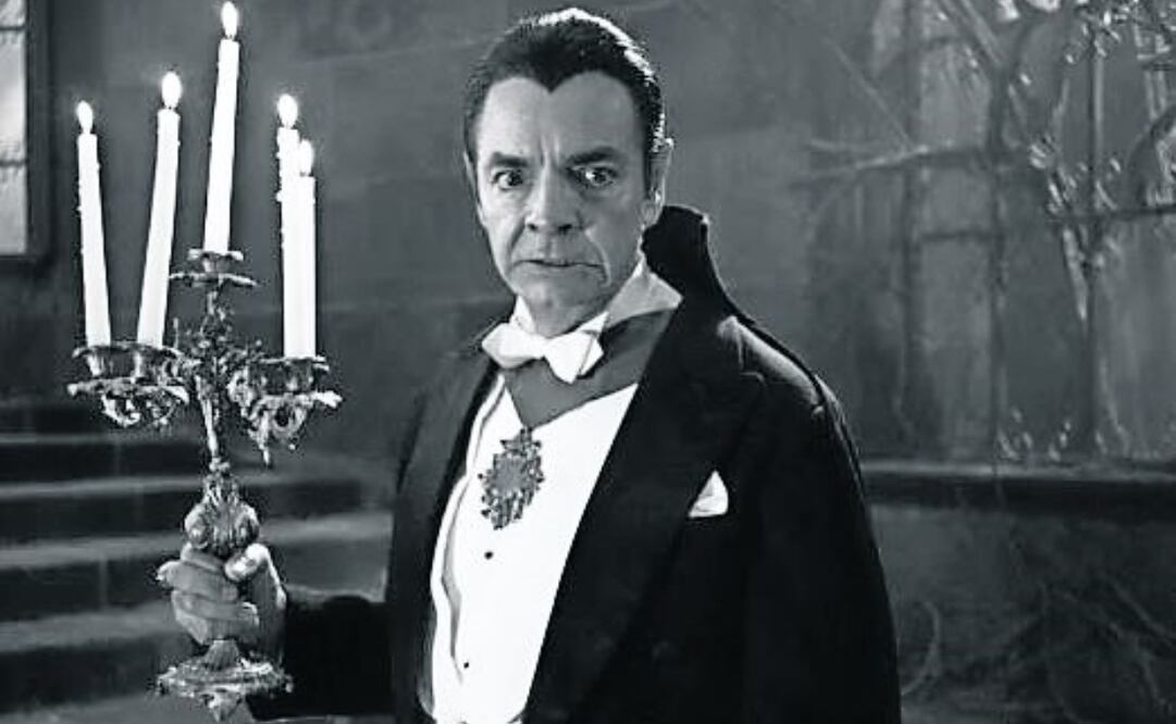 El atuendo del actor se confeccionó por completo, contemplando las escalas de grises. Foto VIX