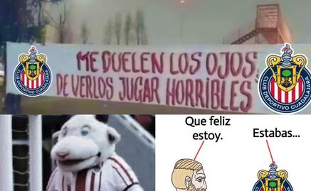 MEMES de Chivas tras empatar ante Bravos; así se burlan las redes del equipo rojiblanco